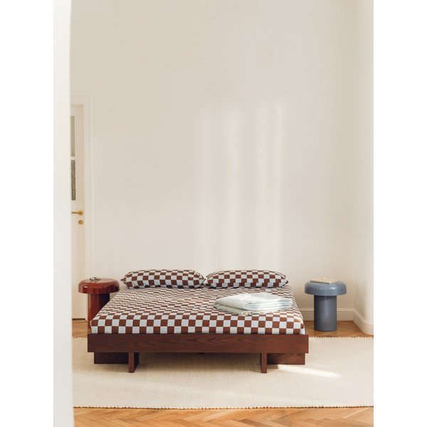 Federa per cuscino in raso di cotone 50x70 cm Plu – noo.ma-image-1