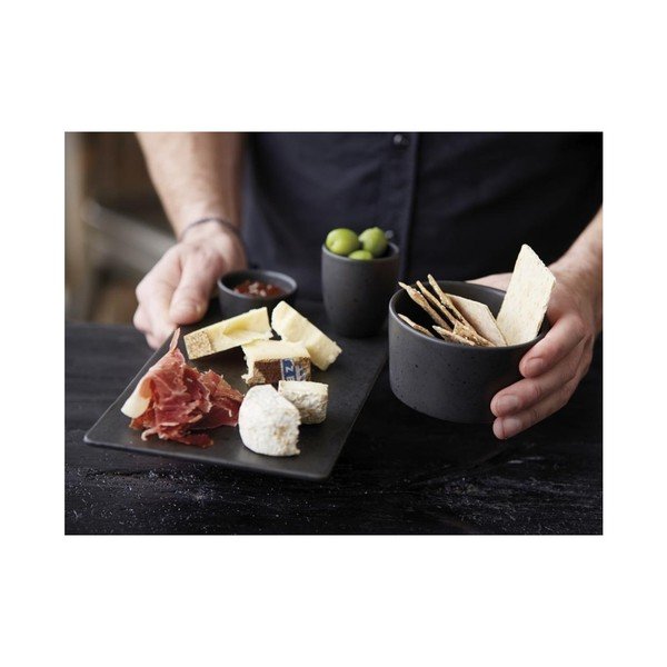 Vassoio da portata in gres 30,7x16,2 cm Stentøj - Bitz-image-1