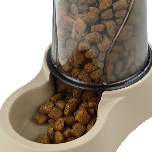 Ciotola in plastica per animali domestici – Love Story-image-1