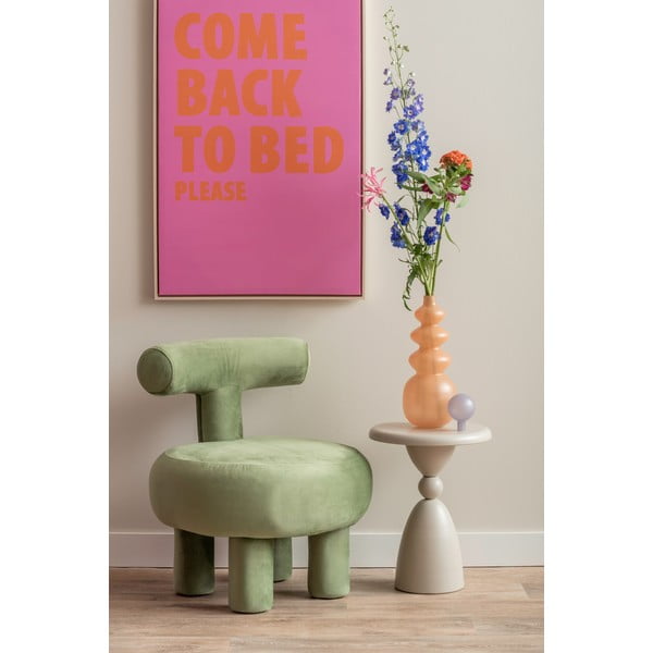 Tavolino rotondo in metallo ø 34 cm Folly  – Leitmotiv-image-1