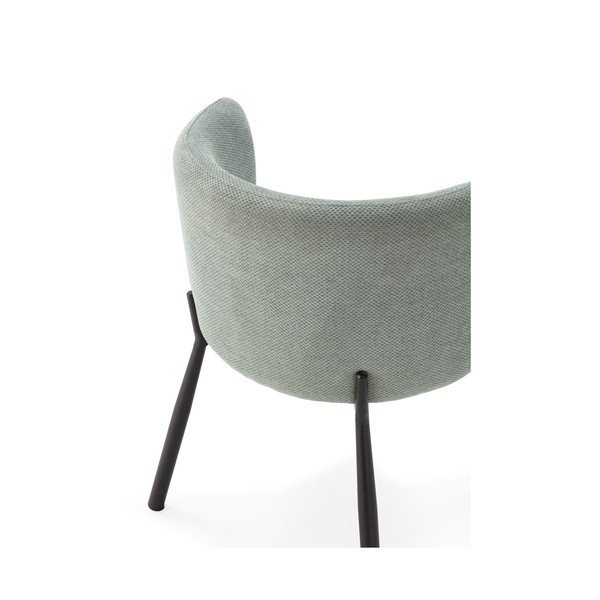 Set di sedie da pranzo color menta in imbottito 2 pz Ginny – MOME-image-3