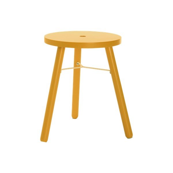 Sgabello giallo Kinna – Jotex
