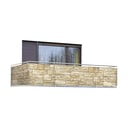 Schermo da balcone beige 500x85 cm - Maximex
