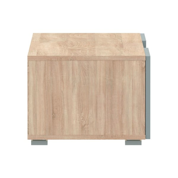 Tavolo TV grigio in rovere 140x31 cm Podium - TemaHome-image-3