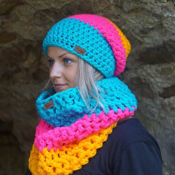 Cappello lavorato a mano all'uncinetto Aby - DOKE-image-3