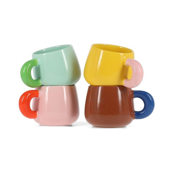 Tazza marrone scuro in new bone china 470 ml Coco – ONA-image-2
