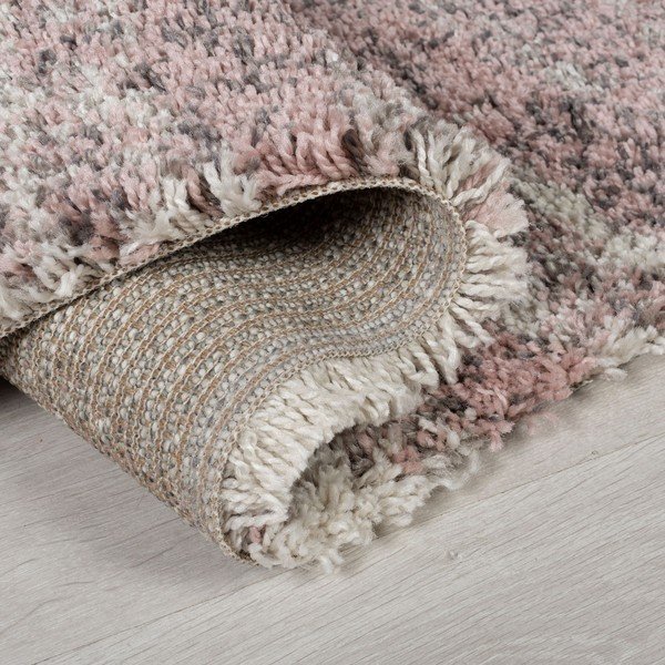 Tappeto rosa/grigio 120x170 cm Reza - Flair Rugs-image-1