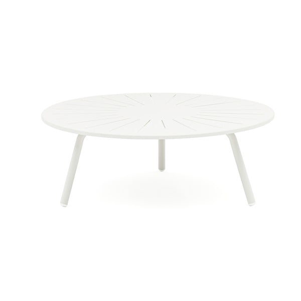 Tavolo da giardino rotondo in alluminio ø 110 cm Fleole - Ezeis