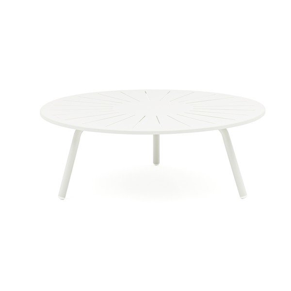 Tavolo da giardino rotondo in alluminio ø 110 cm Fleole - Ezeis