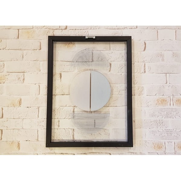 Quadro in vetro in cornice nera Forme II., 32 x 42 cm - Vavien Artwork-image-3