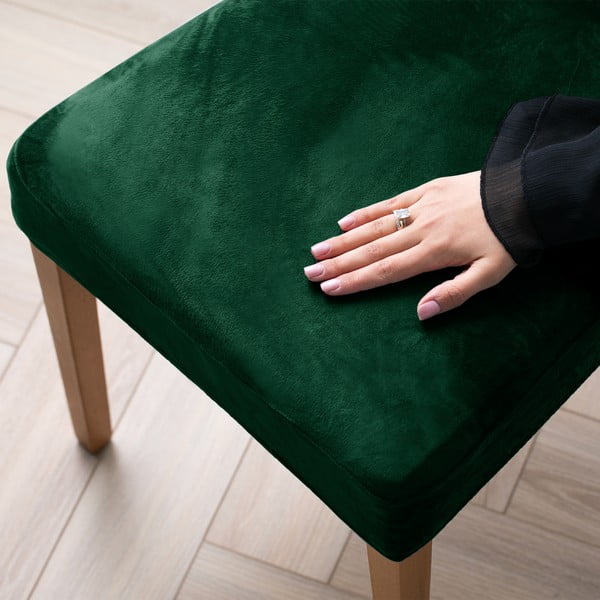 Coprisedia verde con rivestimento elastico per sedie 48 cm Sento – Restilo-image-1