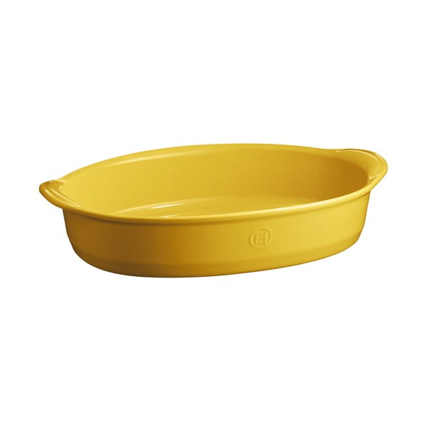 Piastra ovale giallo brillante , 3,8 l - Emile Henry