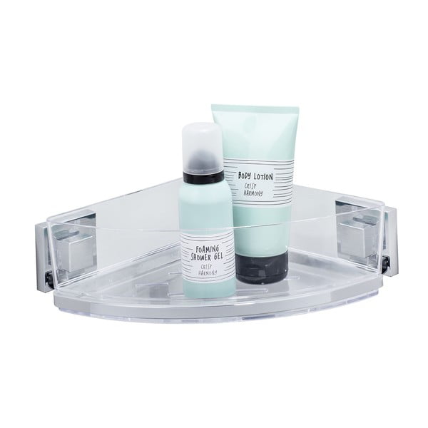 Ripiano angolare autoportante Vacuum-Loc, 19,5 x 28 cm Quadro - Wenko-image-2