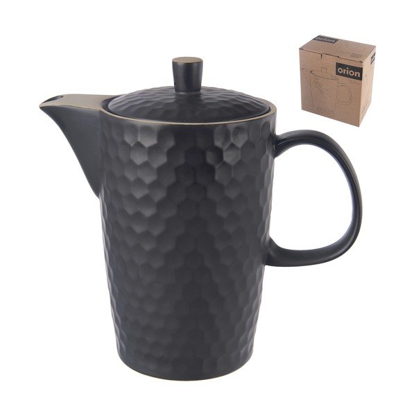 Teiera nera in ceramica 1,3 l Tea Time – Orion-image-3