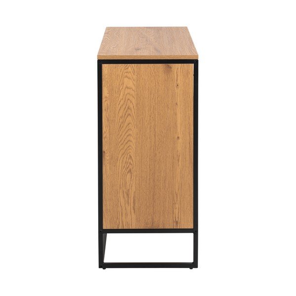 Libreria in rovere decorato in colore naturale 77x79,5 cm Swindon - Actona-image-3