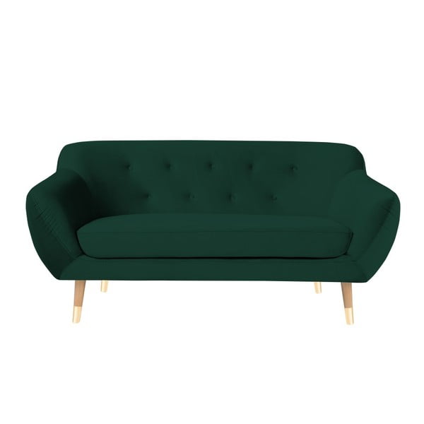 Divano a due posti verde scuro Amelie - Mazzini Sofas