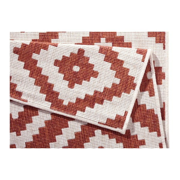 Tappeto da esterno marrone e crema , 120 x 170 cm Malta - NORTHRUGS-image-4