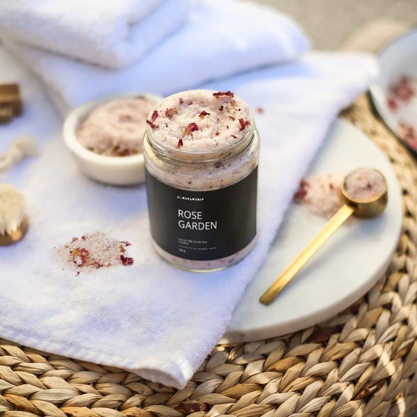 Sale da bagno al profumo di rosa Rose Garden - Almara Soap-image-2