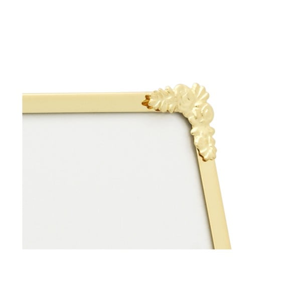 Cornice da appoggio/parete in metallo color oro 16x21 cm Decora - Zilverstad-image-3