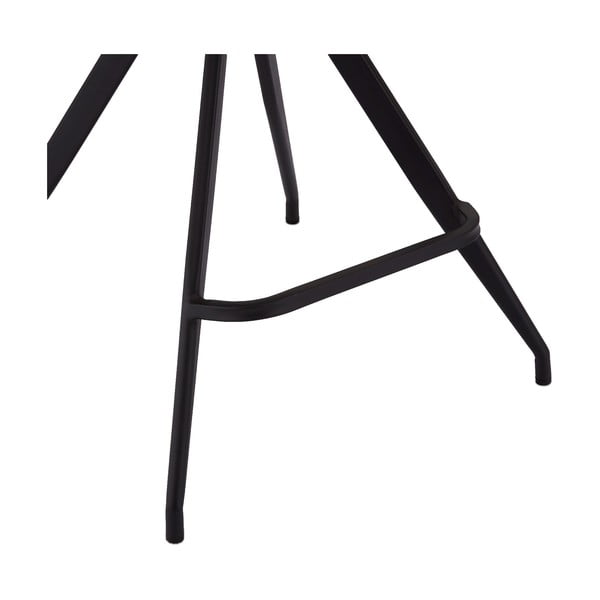 Set di 2 sgabelli da bar marrone scuro Isabel - Furnhouse-image-4