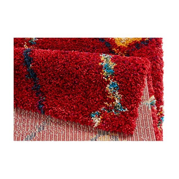 Tappeto rosso , 200 x 290 cm Geometric - Mint Rugs-image-1