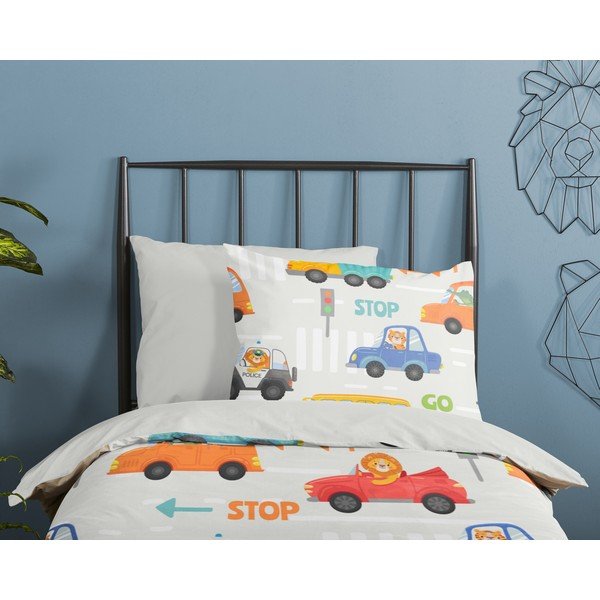 Biancheria da letto per bambini in cotone per letto singolo 140x200 cm - Good Morning-image-2