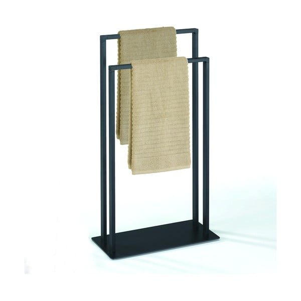 Porta asciugamani in acciaio nero Emori - Tomasucci-image-1