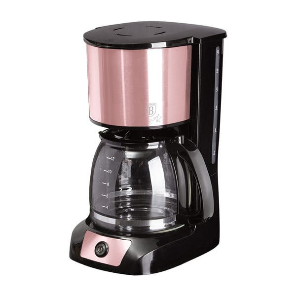 Macchina da caffè a filtro rosa I-Rose Edition - BerlingerHaus