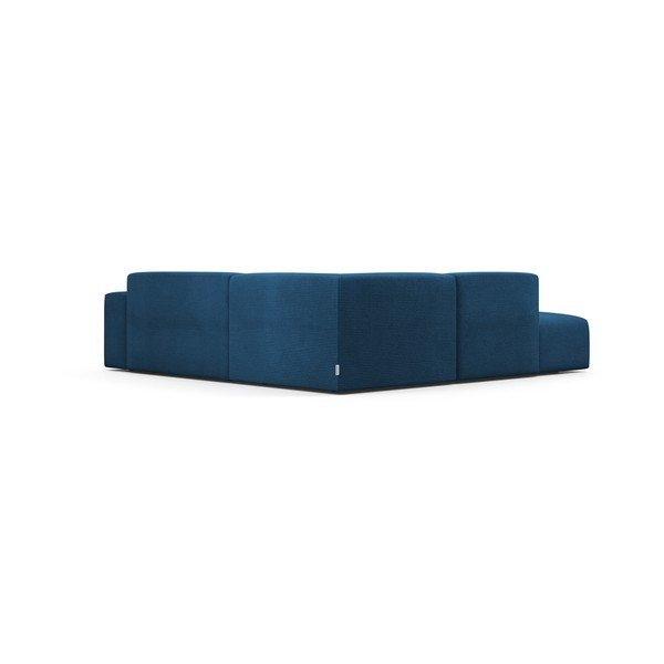 Divano angolare in velluto a coste turchese, 260 cm, angolo sinistro Karen - Marie Claire Home-image-4