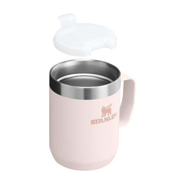 Tazza termica rosa chiaro in acciaio inox 230 ml Stay-Hot Camp Mug Rose Quartz – Stanley-image-2