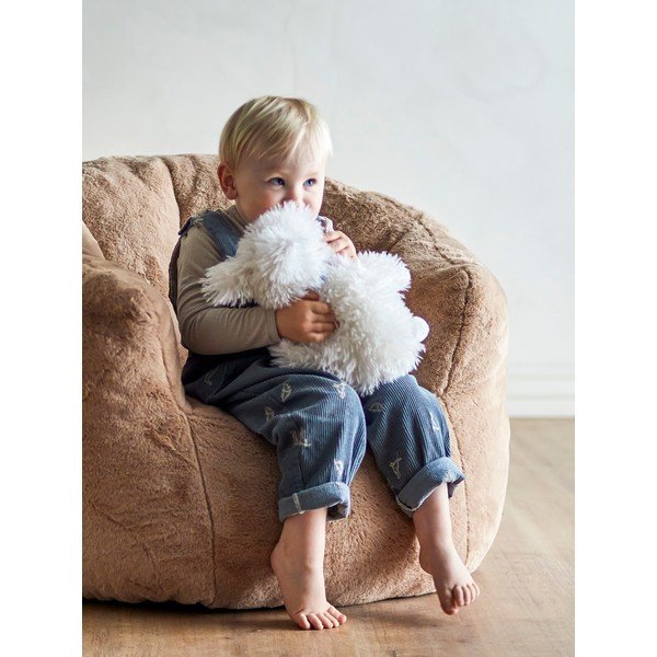 Pouf a sacco per bambini marrone Kari – Bloomingville Mini-image-2
