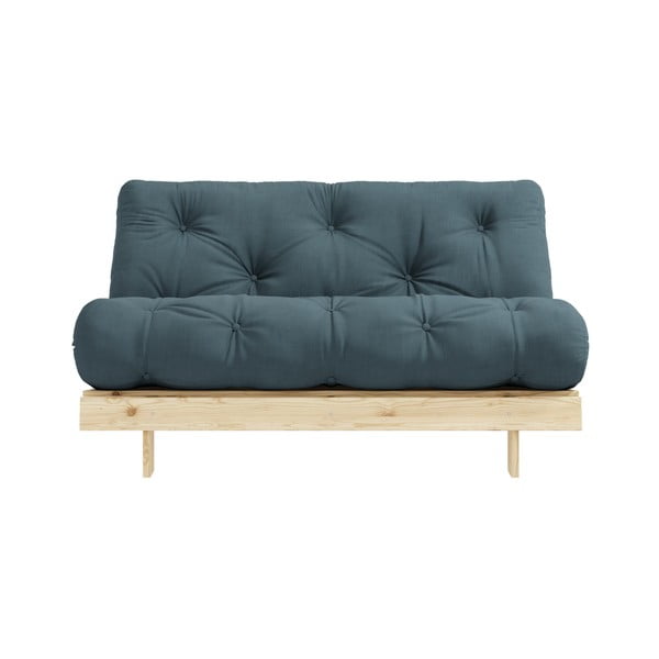 Divano letto blu 140 cm Roots - Karup Design-image-3
