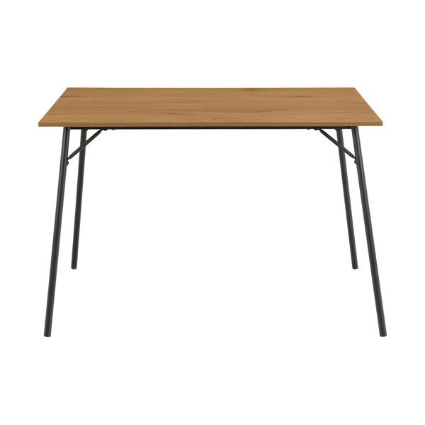 Tavolo da pranzo con piano effetto rovere 80x120 cm Peru - Actona-image-2