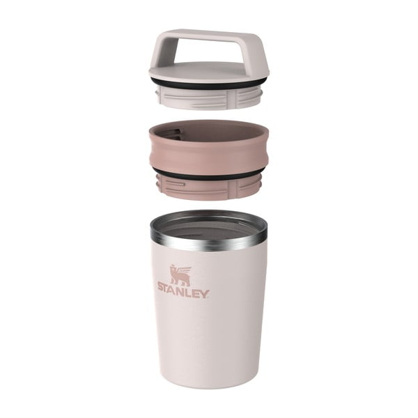 Tazza termica rosa chiaro in acciaio inox 230 ml Café-To-Go Travel Mug Rose Quartz – Stanley-image-3