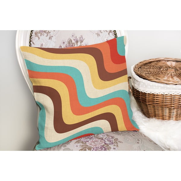 Federa decorativa 43x43 cm Summer in Havana – Mila Home-image-1