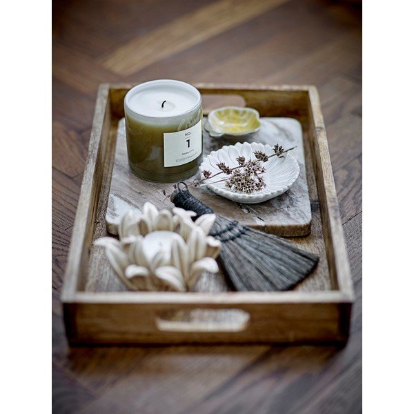 Vassoio decorativo in marmo 20x20 cm Gabrielle - Bloomingville-image-1