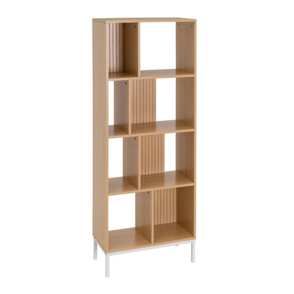 Libreria per bambini effetto rovere naturale 63x159 cm Mid-Lines - Casa Selección