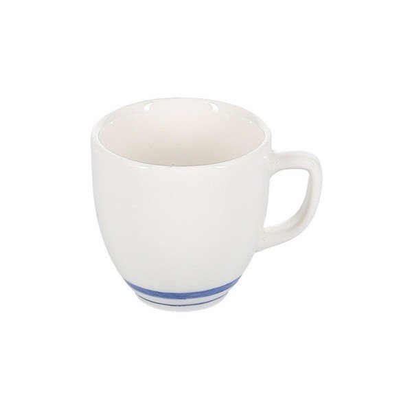 Tazzina per cappuccino bianca/blu in porcellana 200 ml Azul – BonBistro