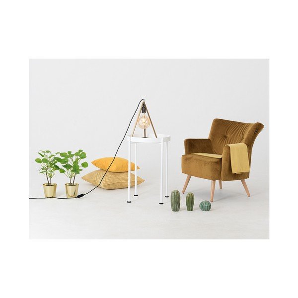 Tavolino bianco Custom Form Hanna, ⌀ 40 cm - CustomForm-image-3