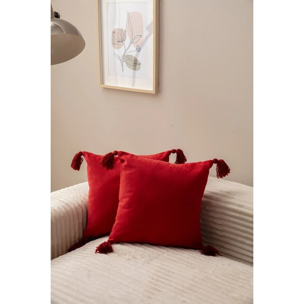 Federe decorative in set 2 pz 43x43 cm Puskul – Mioli Decor-image-2