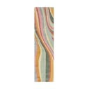 Passatoia in lana tessuta a mano 60x230 cm Abstract Flow - Flair Rugs