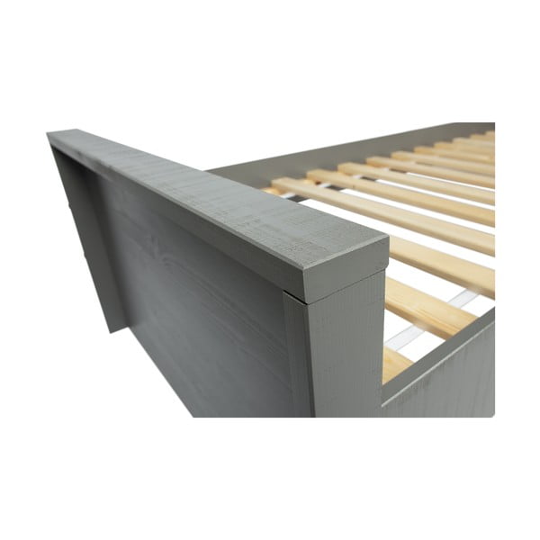 Letto singolo in legno di pino , 90 x 200 cm Morris - WOOOD-image-1