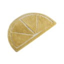 Tappetino da bagno giallo 100x60 cm Limon - Foutastic