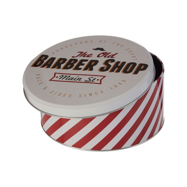 Set di 2 scatole di latta Barber Shop - Premier Housewares-image-1