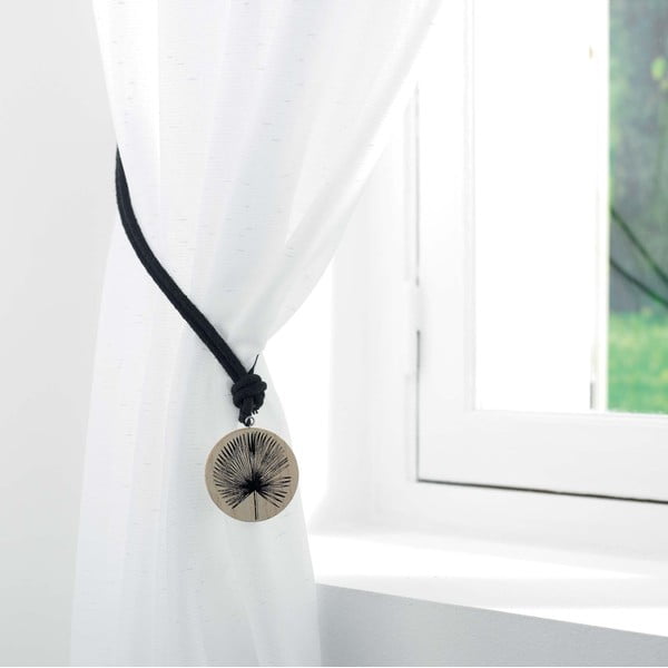 Clip per tende in legno e tessuto Teaky - douceur d'intérieur-image-2