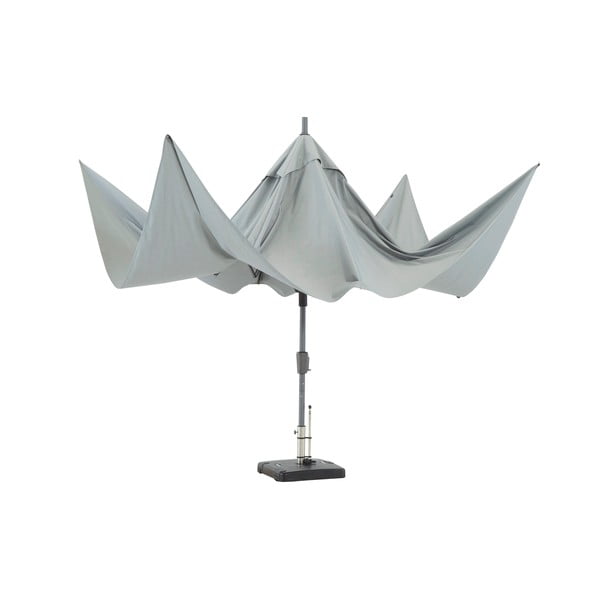 Ombrellone grigio 300x400 cm Rectangle - Madison-image-2