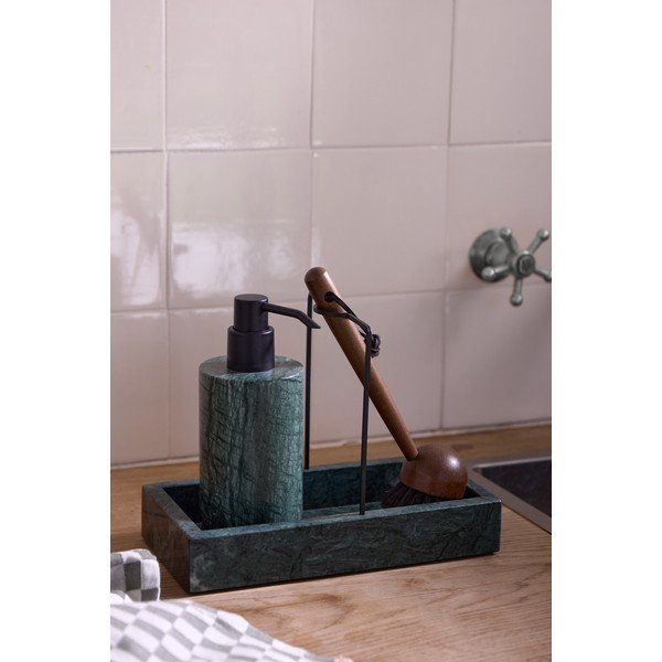 Supporto per detersivo verde scuro in pietra Marble – Mette Ditmer Denmark-image-1