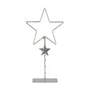 Decorazione luminosa grigia con motivo natalizio Vikhem - Markslöjd