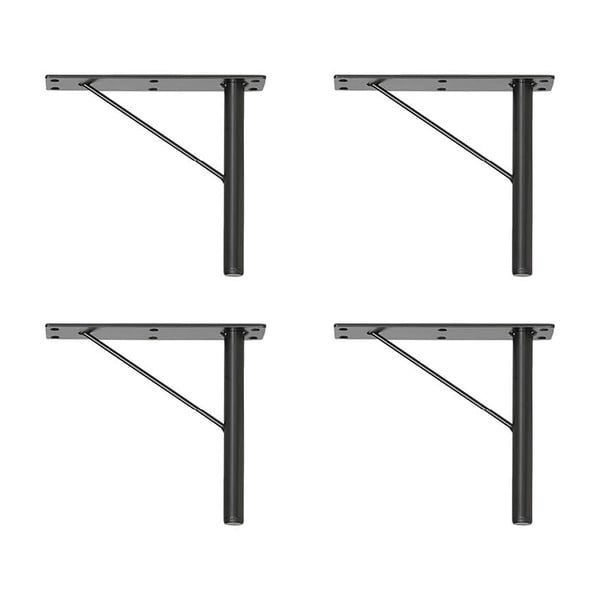 Piedini in metallo nero 4 pezzi Mistral & Edge by Hammel - Hammel Furniture