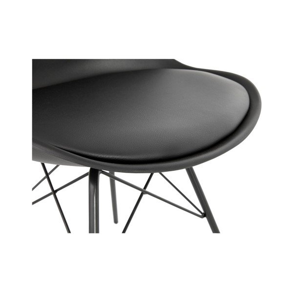 Sedia da pranzo nera Fabrik - Kokoon-image-2